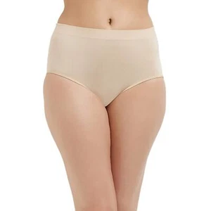 Wacoal 300969 Women's B-Smooth Brief Panty, Sand Size 4X - Picture 1 of 6
