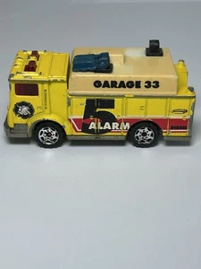 Vintage Matchbox 1991 Mack Auxiliary Power Truck Yellow Fire Truck Fast Shipping - Picture 1 of 13