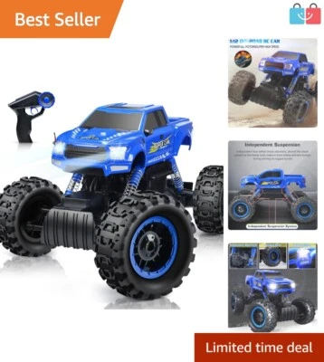 12-Year-Old Birthday Gift: Off-Road RC Car with Non-Slip Tires & 165ft Range - Image 1 of 4