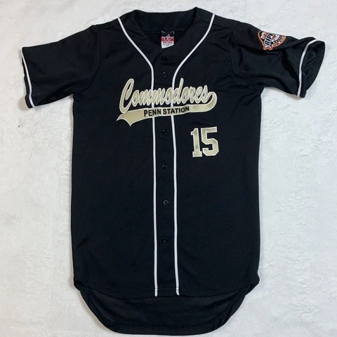 vintage Alleson Vanderbilt Commodores Penn Station black baseball jersey S Cover