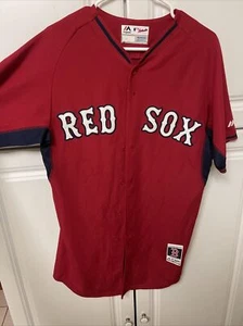 Majestic Men's Red Boston Sox Cool Base MLB Jersey Size M- L Size 40 - Picture 1 of 10