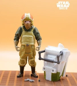 STAR WARS FIGURE 2015 FORCE AWAKENS GOSS TOOWERS TECHNICAL CREW RESISTANCE - Picture 1 of 1