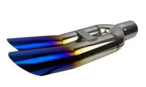 Dual Tip Stainless Steel Blastpipe Version 1 Blast Pipe Bosozoku 3 inch 3" USA - Bild 1 von 12
