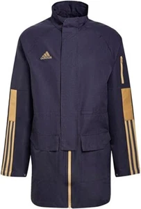 Adidas Tiro Parka uomo, ombra blu scuro - Foto 1 di 9