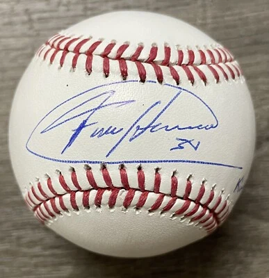 费利克斯·埃尔南德斯“费利克斯国王”西雅图水手队亲笔签名美国职棒大联盟棒球贝克特 — 第 1/3 张图片