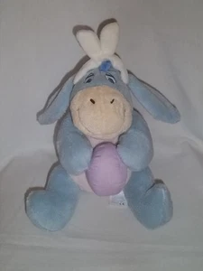 Peluche BAMBINI PREFERITO CONIGLIO PASQUALE BAMBINO EEYORE Uovo Imbottito Disney Winnie Pooh - Foto 1 di 3