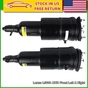2Pcs Front Air Suspension Shock Struts for 2009-2016 Lexus LS600h LS460 AWD NEW - Picture 1 of 10