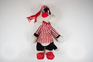 Vintage 1997 Play By Play Plush Looney Tunes Sylvester The Cat Sleepy Bedtime PJ - Picture 1 of 4