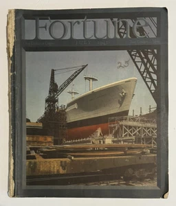 JULY 1941 FORTUNE MAGAZINE - USA Prepares For World War 2 - Picture 1 of 11