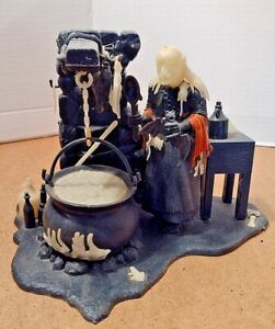 Witch Aurora Vintage Model Fixer Upper/Built/Painted/1965/Glow In the Dark