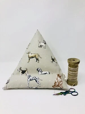 Best In Show Dog iPad Beanbag, Handmade Mixed Dog Tablet Bean Bag, Tech Stand - Image 1 of 4