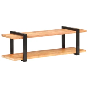 TV Schrank Fernsehtisch Wohnwand 130x40x40 cm Akazie Massivholz - Bild 1 von 10