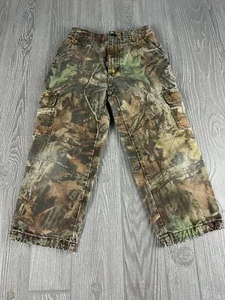 Ranger Size 10 Boys Camo Cotton Zip Fly Adjustable Waist Hunting Pants - Picture 1 of 11
