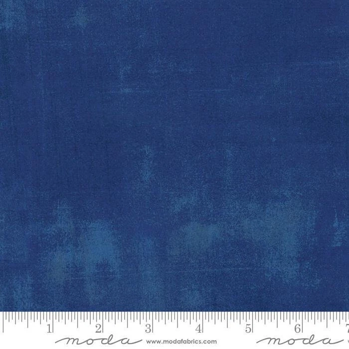 Moda Fabric - Grunge Basics Cobalt - Sold by 1/2 Yard Increments - Image 1 of 1