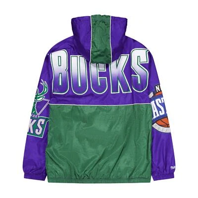 МУЖСКАЯ ВЕТРОВКА MITCHELL & NESS TEAM OG 2.0 АНОРАК БАКСЫ - Изображение 1 из 4