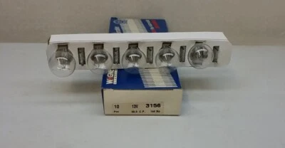 3156 Wagner Quanity 10 Piezas Miniatura 13v Bombillas Hechas en EE. UU. Foto 1 de 3