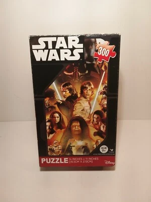 Rompecabezas Star Wars Luke Skywalker 300 Piezas Disney Nuevo 11 x 14 BOLSA SELLADA Foto 1 de 3
