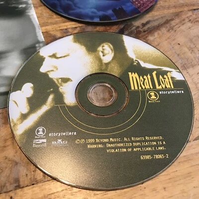 Bat Out of Hell II And Storytellers Meat Loaf 2 CD ЛОТ ТОВАРОВ Рок Музыка Без Чехлов - Изображение 1 из 3