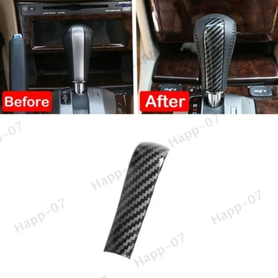 Cubierta de perilla de cambio de marchas de fibra de carbono para Honda Accord Crosstour 2008-2013 Foto 1 de 4