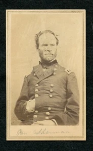 Soldato Unione Guerra Civile CDV Generale William Sherman Anthony Backmark dalla vita - Foto 1 di 2