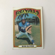 1972 topps baseball #57 Bob Oliver Kansas City Royals**** Free Shipping***