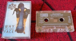BIG COUNTRY ** Why The Long Face ** ORIGINAL 1995 UK CASSETTE NO LP - Picture 1 of 2