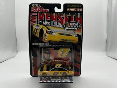 Coche fundido a presión Matt Kenseth Racing Champions 1/64 con tarjeta y soporte 2000 Foto 1 de 4