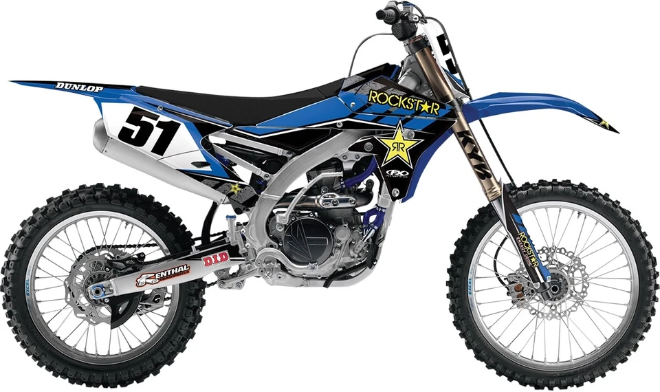 Kit completo de gráficos de vinilo Factory Effex Rockstar Energy Drink 19-07220 Foto 1 de 1