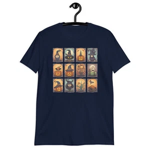 Kurzarmiges Unisex-T-Shirt The Halloween Crew lustiges Trick or Treat-Design - Bild 1 von 6