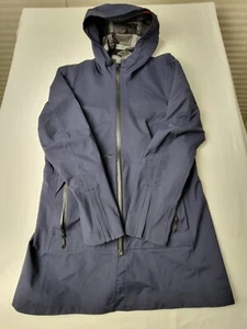 OOBE Womans Size S Signature Collection Navy Blue Waterproof Jacket - Picture 1 of 14