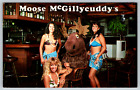 C1960s Moos Mcgillycuddy's Hawaii Restaurant Bar Pub Bar Cafe Vintage Postcard