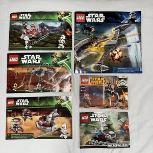 Lego Star Wars Manuels Only Lot - Bild 1 von 1