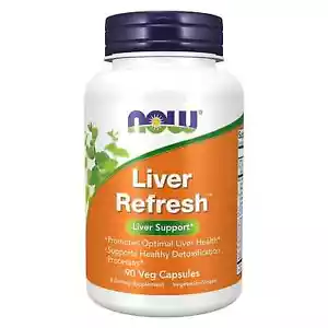 Now Foods, Liver Refresh, 90 Veg Capsules NEW STOCK - Picture 1 of 2