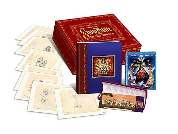 Snow White and the Seven Dwarfs (Blu-ray Disc, 2009, Limited Edition Collectors Set)