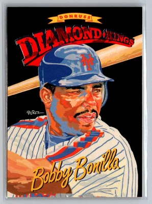 1994 Donruss #DK-13 Bobby Bonilla Diamond Kings - Image 1 of 2