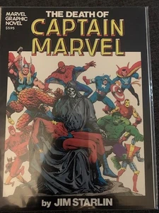 1982 Marvel Comics Graphic Novel - Der Tod von Captain Marvel A1714 NM - Bild 1 von 1