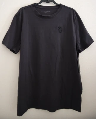 Camiseta Spiritual Gangster FA30118001 Para Hombre Talla L De Colección Negra SG Monograma S/S Foto 1 de 4