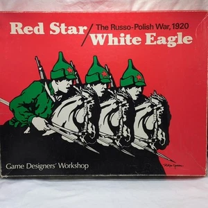 *Fehlendes Brett* Roter Stern/Weißer Adler Der russisch-polnische Krieg 1920 GDW Brettspiel - Bild 1 von 22