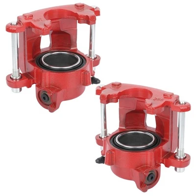 2x Front Brake Caliper For 1982-1992 Pontiac Firebird 1982-1989 GMC S15 - Image 1 of 4