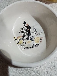 Hopalong Cassidy Bowl Collectible WS George Cereal Cowboy Horse HTF Vintage - Picture 1 of 7