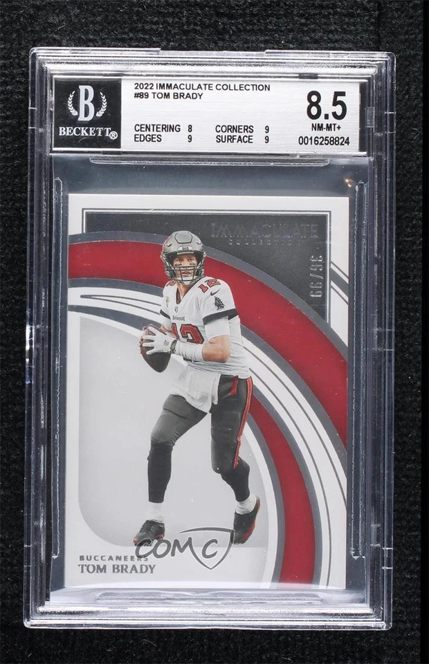 2022 Panini Immaculate /99 Tom Brady #89 BGS 8.5 - Image 1 of 2
