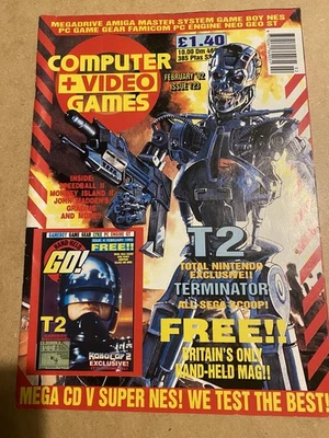 Computer & Video Games magazine - Issue # 123 - February 1992 CVG C&VG - Image 1 of 3