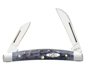 Case xx Knife Small Congress Jigged Gray Bone 58422 Carbon Steel Pocket Knives - Picture 1 of 4