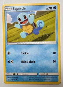 Pokemon Squirtle - 23/181 - Common - S&M Team Up - Picture 1 of 1
