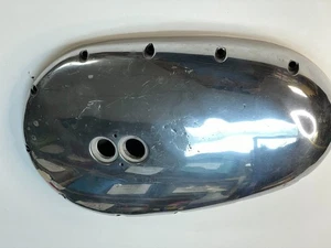 BSA A65 Left Case Cover Repaired and Polished - Picture 1 of 9