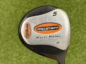 Wilson Pro Staff 21* 5 Wood RH Pro Staff Multi Metal Regular Graphite (L751) - Picture 1 of 8