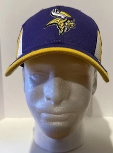Minnesota VIKINGS New Era 39thirty NFL Hat Cap Size M/L Pre-owned Fitted - Picture 1 of 6