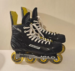 Bauer RS Inline Hockey Skates Senior Skate  Skate Size 11 R  Shoe size 12.5 R - Picture 1 of 17