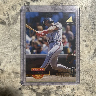 Javier Lopez 1994 Pinnacle  Rookie Prospect #239  Atlanta Braves - Image 1 of 2
