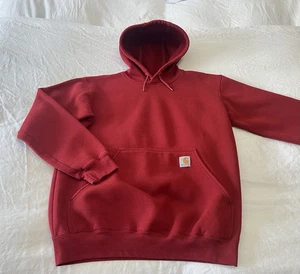 Carhartt | Herren Small | Rot Hoodie Pullover Original Fit Work Wear Sweatshirt - Bild 1 von 9